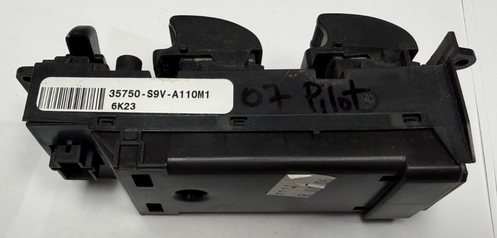 Master Window Switch Driver Left 35750 S9V A110M1 fits 03-08 Honda Pilot