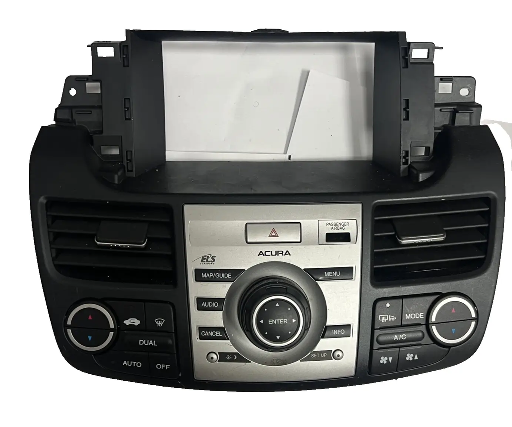 2007-2012 Acura RDX AC Temperature Climate Control Radio Trim 79620STKA410M1