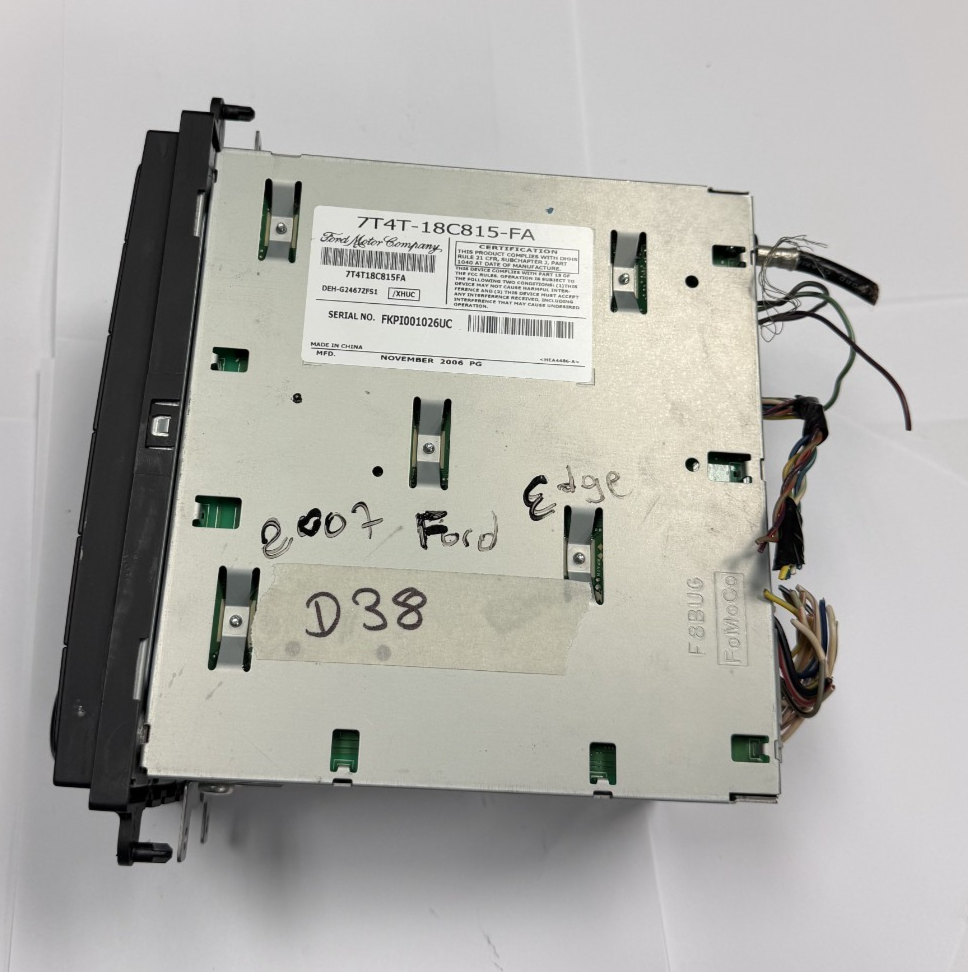 Radio AM FM 6 CD Player Receiver 7T4T18C815FA fits 07 2007 Ford Edge Lincoln MKX