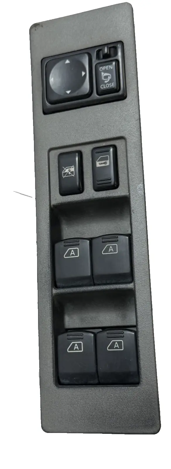2004-2014 Nissan Titan Armada Master Window Switch Driver Side Left LH Gray by Nissan