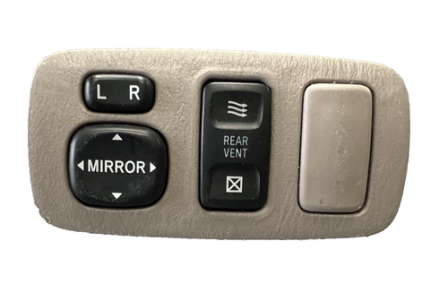 2004-2010 Toyota Sienna Wing Mirror & Rear Vent Control Switch Assembly 183574