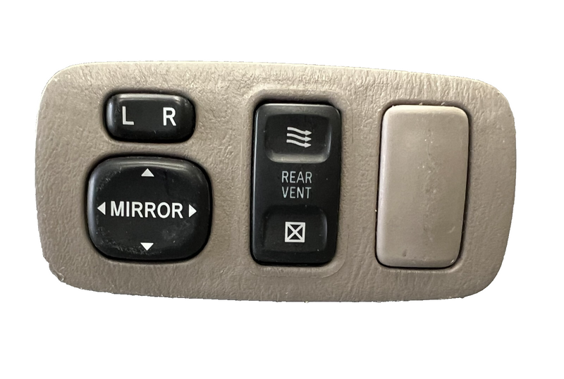 2004-2010 Toyota Sienna Wing Mirror & Rear Vent Control Switch Assembly 183574