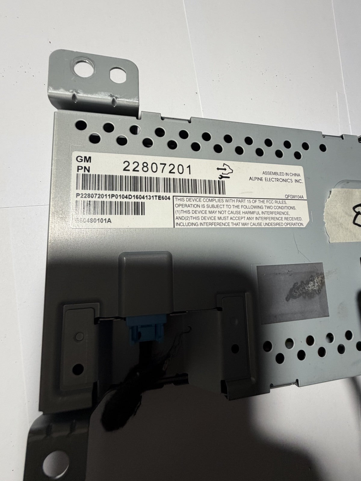 Information Radio Display Screen 22807201 fits 2010-2017 GMC Terrain