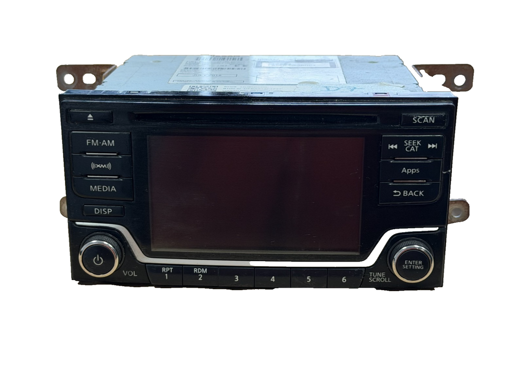 2014-2017 Nissan Frontier Single CD AM FM SAT Radio Receiver Player 28185 9MB0A