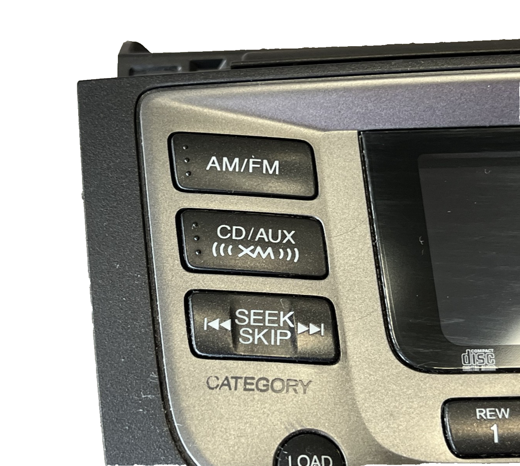 04-07 Honda Accord 6 CD Player Changer Radio Auto Climate Control 39175 SDA L