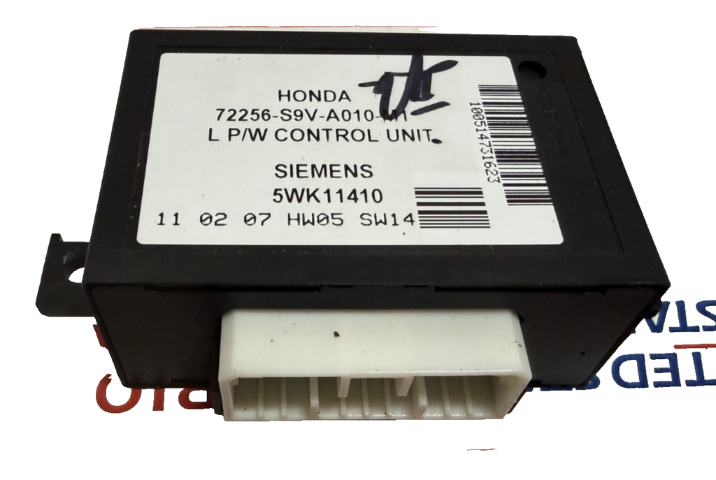 03 04 05 06 07 08 Honda Pilot Window Control Module 72256 S9V A010 M1, 5WK11410