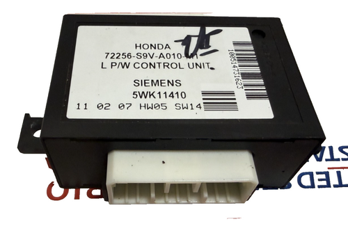 03 04 05 06 07 08 Honda Pilot Window Control Module 72256 S9V A010 M1, 5WK11410