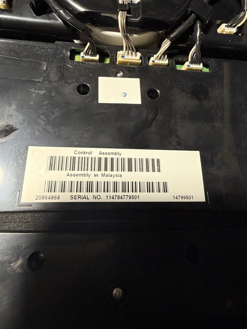2010-2012 Cadillac SRX Navigation Radio Dash Vents Control Panel Bezel 20864868