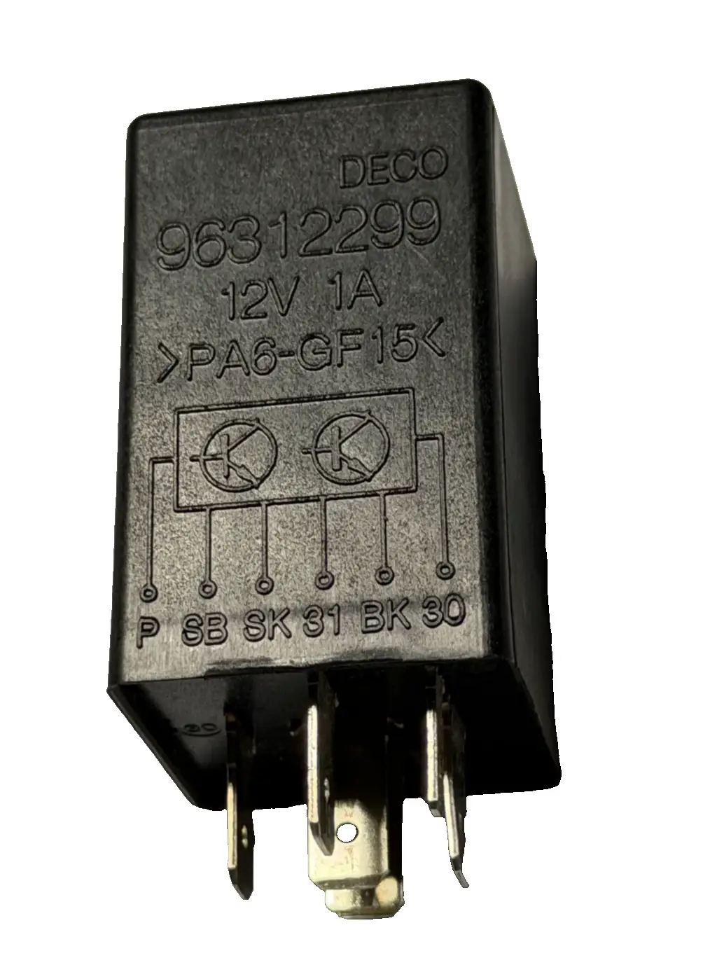 2005 2006 2007 2008 Chevrolet Aveo Base Multi Purpose Relay 12V 1A 96312299 by Deco