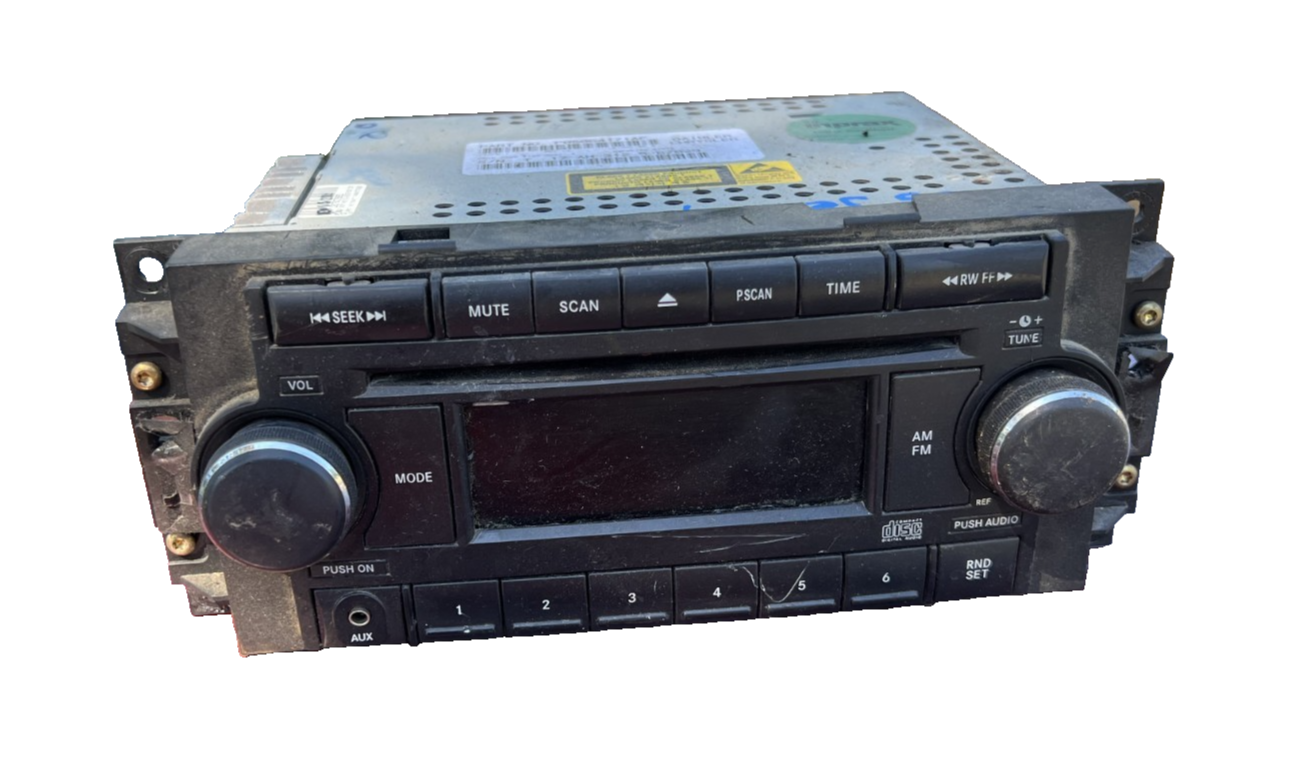2006-2009 Chrysler Dodge Jeep Radio CD Player AM FM Control OEM 05064171AF