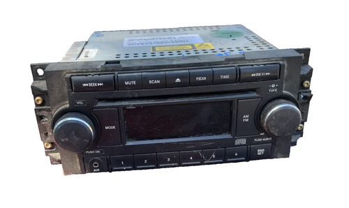 2006-2009 Chrysler Dodge Jeep Radio CD Player AM FM Control OEM 05064171AF by Chrysler