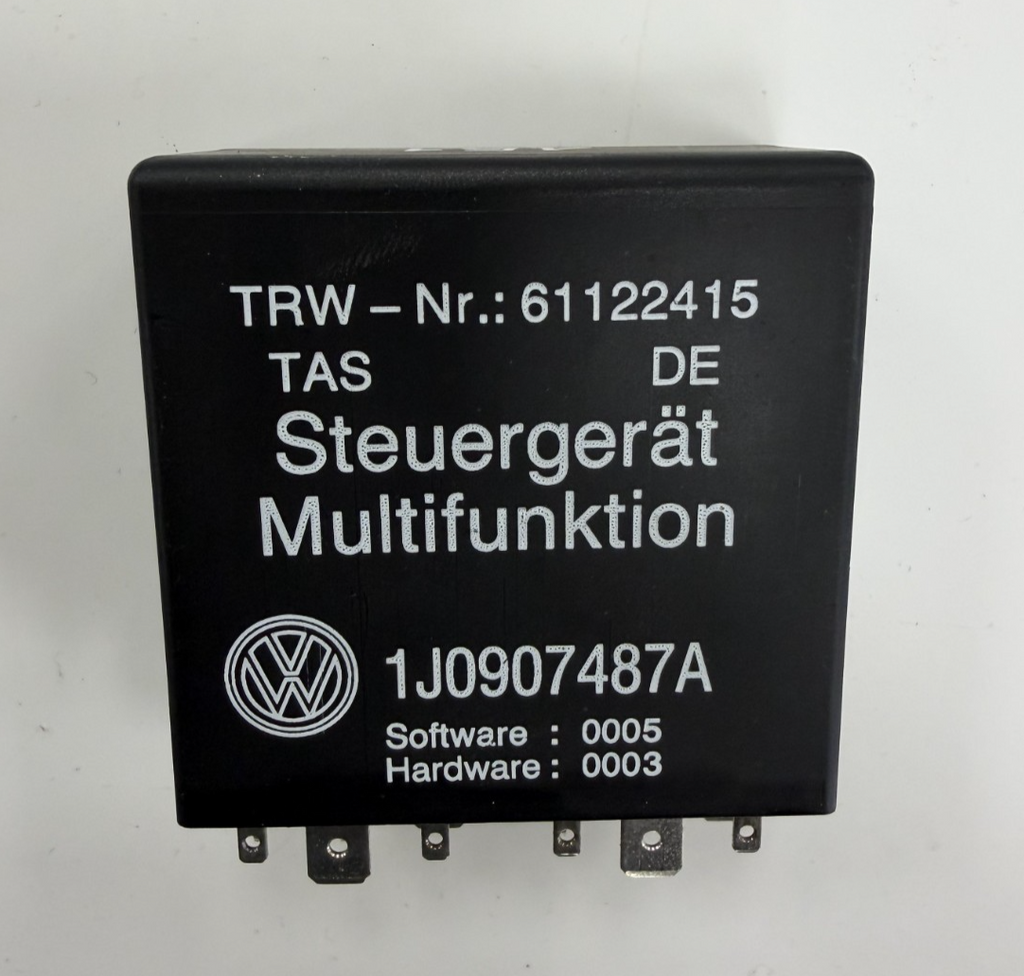99-05 Volkswagen Passat Multifunction Steering Relay 1J0907487A Black