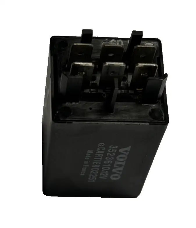 Volvo 240 740 760 780 940 Intermittent Front Wiper Relay 12V 3523610 Black by Volvo
