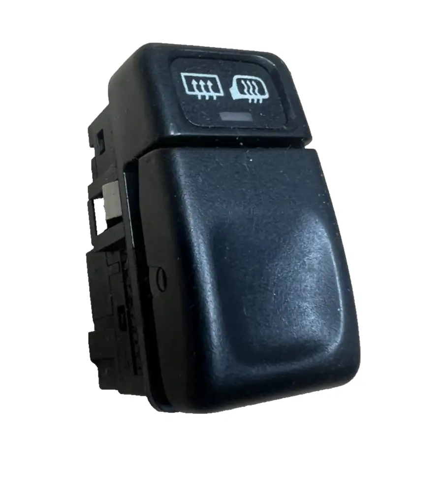 94-98 Volvo V90 Rear Heated Mirror Defrost Control Switch Button 9128263 by OEM
