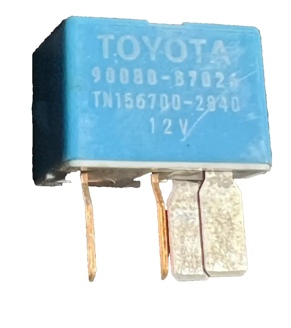 2019-2024 Toyota 4Runner 4 Pin Accessory Power Relay 12V 90080 87026 Blue by Toyota