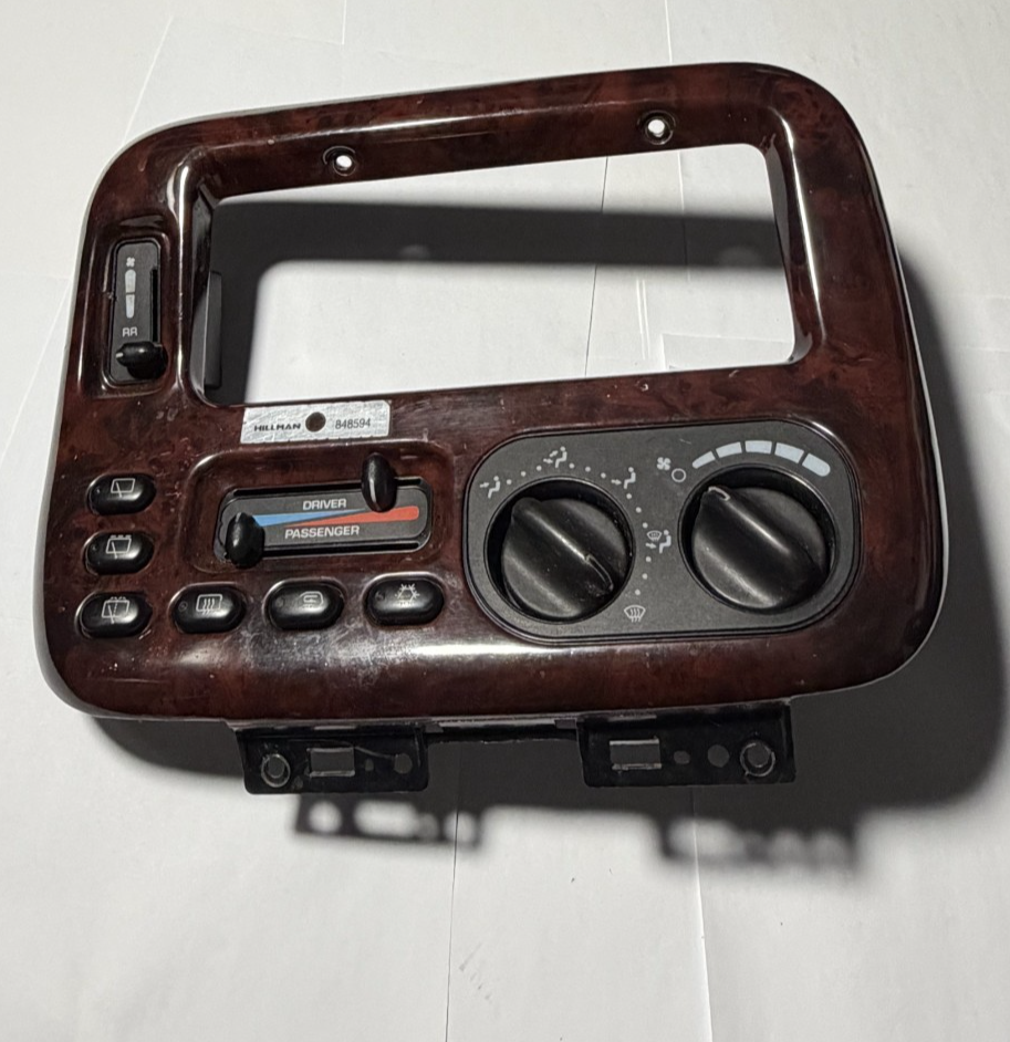 AC Heater Climate Control Brown 04677966AB fits 99-00 Chrysler Town & Country