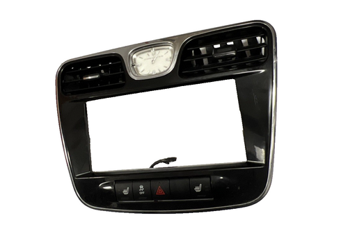 2011-2014 Chrysler 200 Dash Radio Screen Clock Air Vent Hazard Switch Trim Bezel