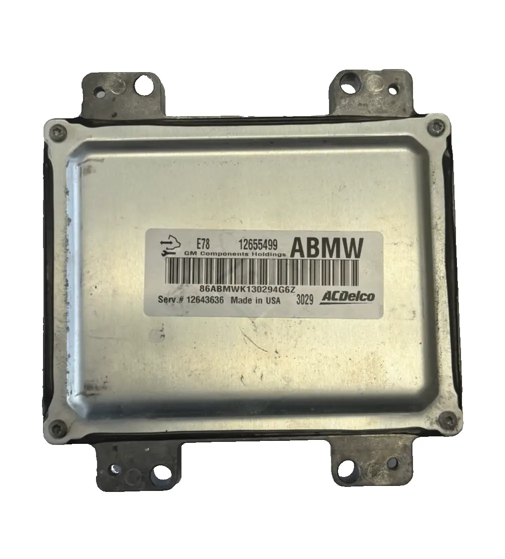 2012-2015 Chevrolet Cruze Engine Computer Control Module ECM ECU 12655499 by General Motors