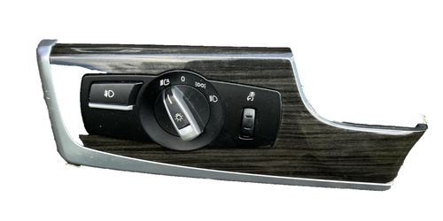 2011-2016 BMW F10 535I 528I Headlight Lamp Switch Control & Trim 9192745 08
