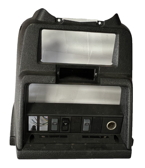 Center Dash Console with Pad and Switches fits Volvo 240 Black