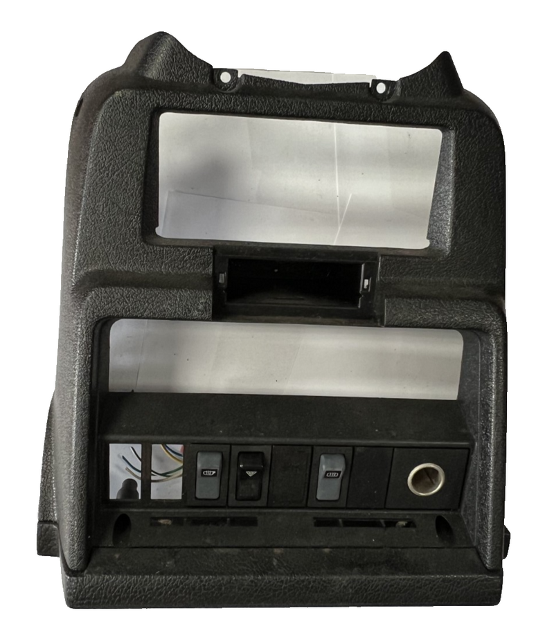 Center Dash Console with Pad and Switches fits Volvo 240 Black
