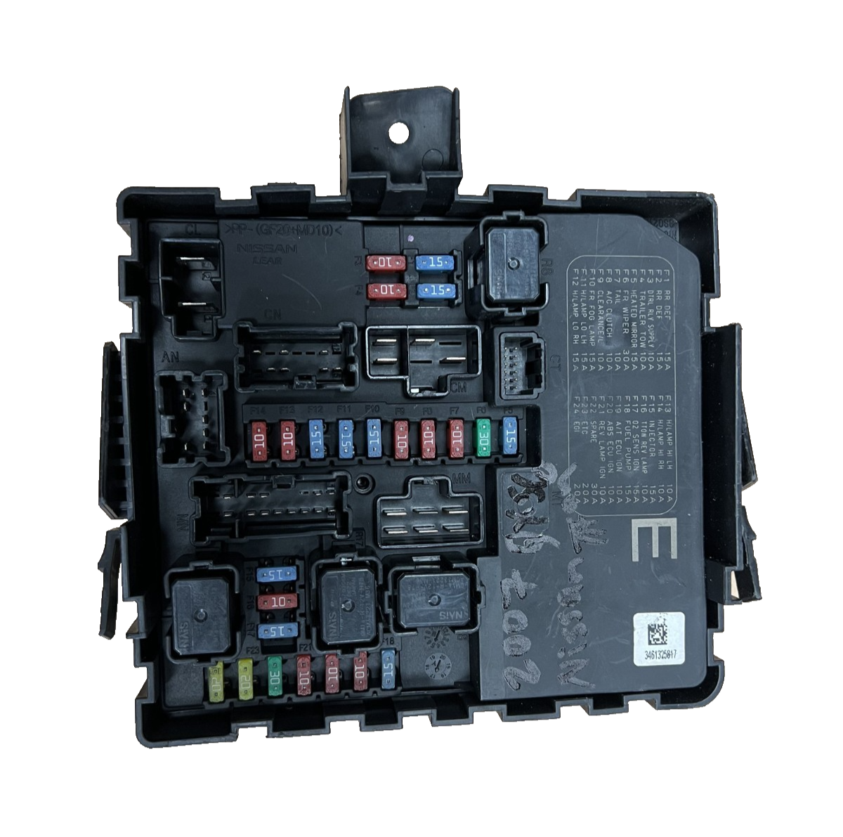 Engine Fuse Box Fusebox 284B7 ZE03C fits 07 2007 Nissan Titan