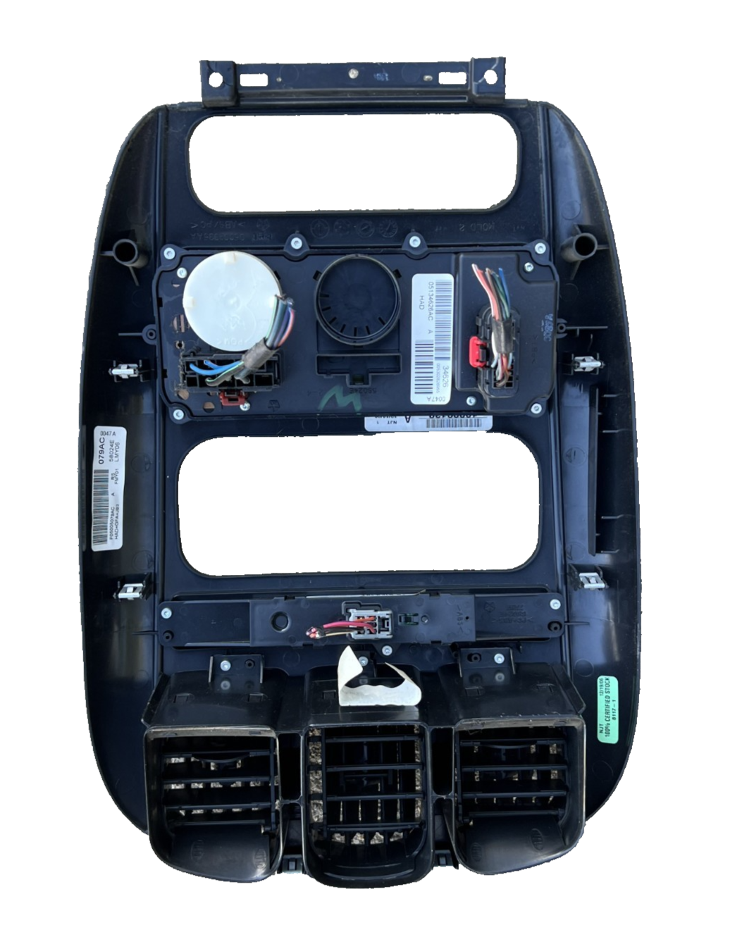 2004-2007 Chrysler Town & Country Climate Control Module with Bezel 05134626AC