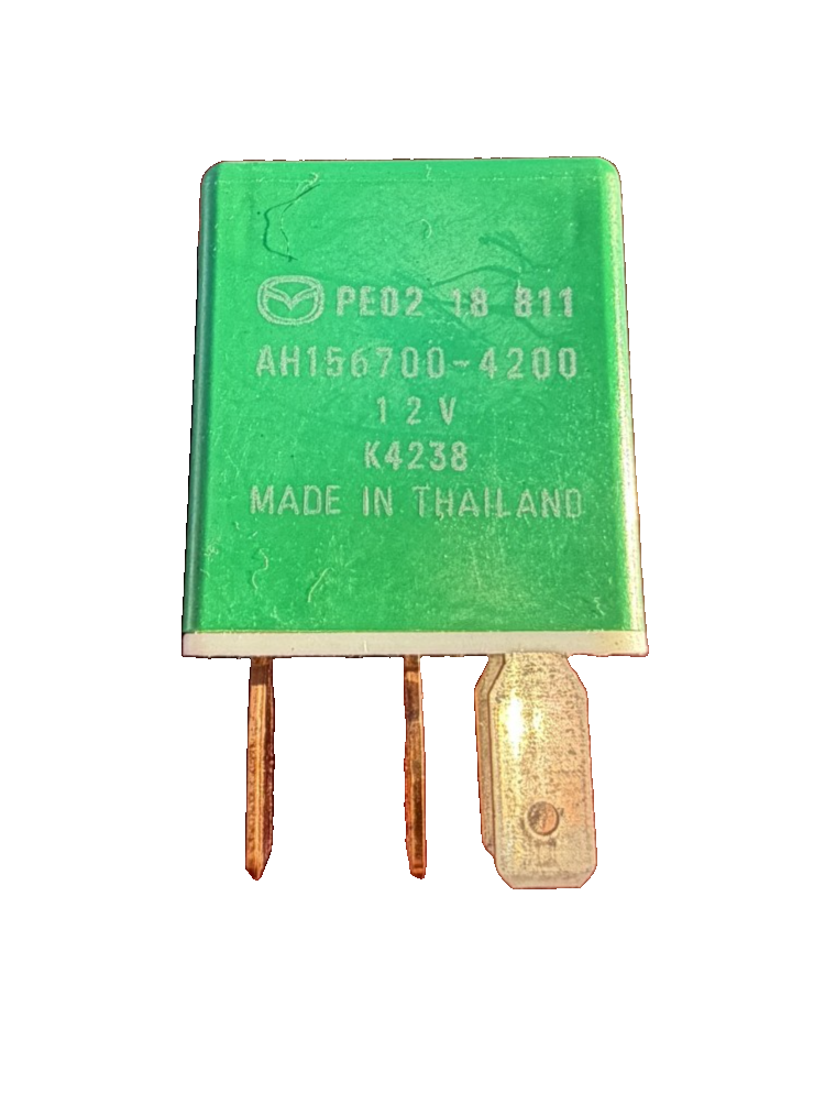 15 2015 Mazda CX-5 Multipurpose 4 Prong Relay AH156700 4200, PE02 18 811 Green
