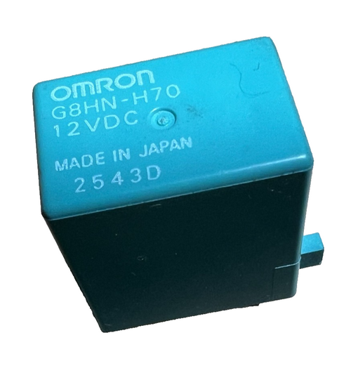 Omron 4 Pin Accessory Power Relay 12VDC G8HN H70 Blue