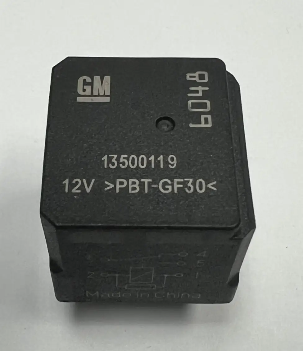 GM 5 Pin Prong Multi-Purpose Relay 12V 13500119 Black by GM