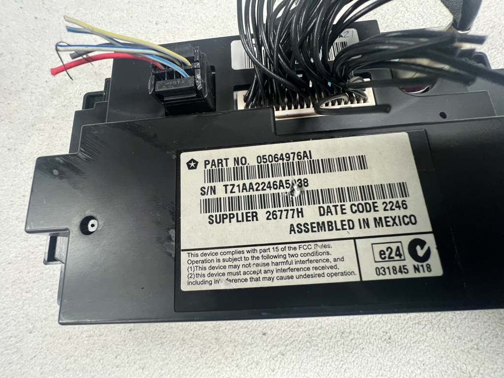 2011-2017 Dodge Journey Radio Dash Information Display 4.3" Screen 05064976AI