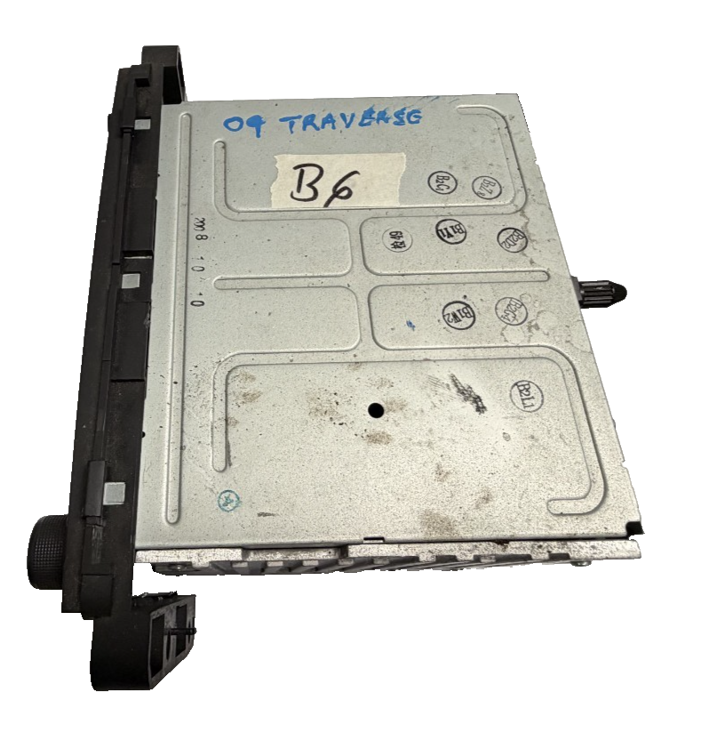 09 2009 Chevrolet Traverse AM FM CD Player Radio Auxiliary Input 20756283