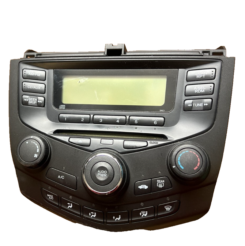 03 04 05 06 07 Honda Accord AM FM Radio CD Player OEM 39050-SDA-A020-M1