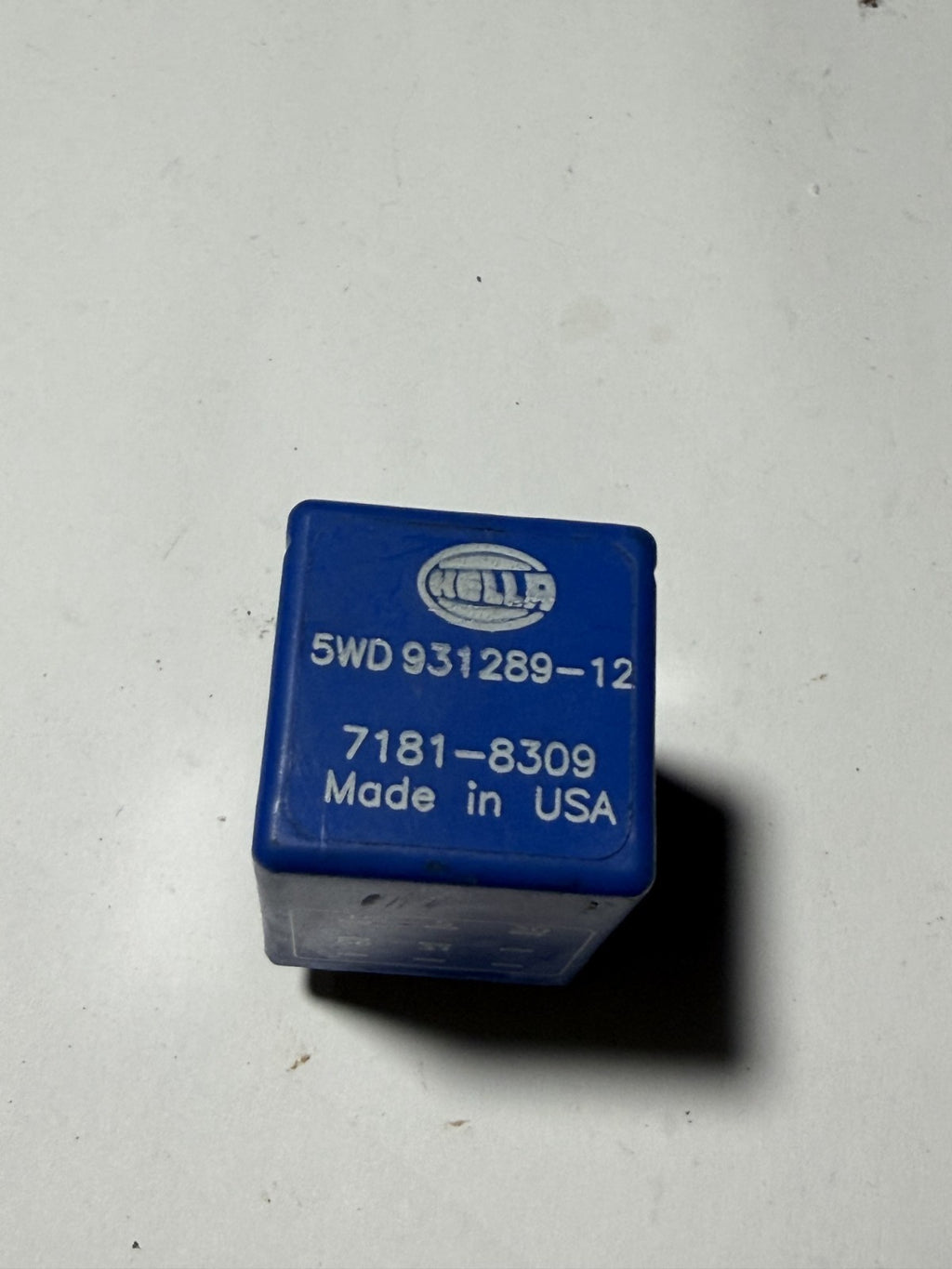Hella 5-Pin Relay 7181-8309 5WD 931289 12 Blue