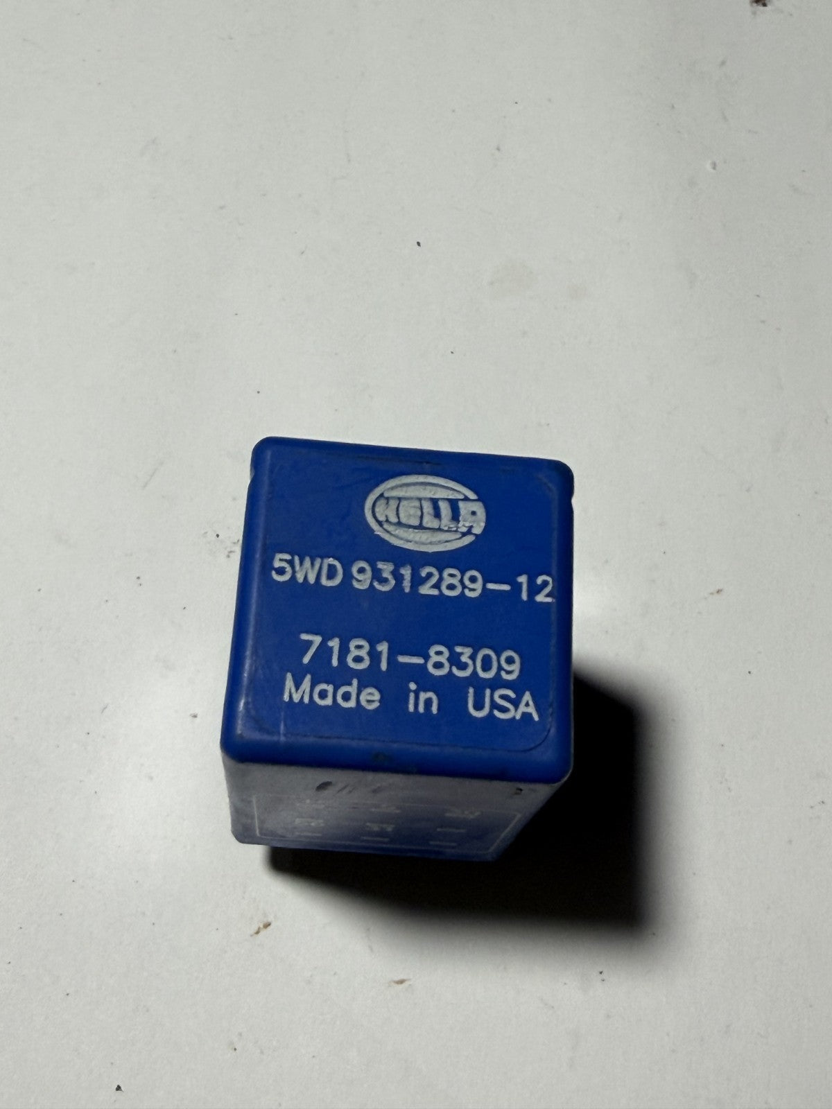 Hella 5-Pin Relay 7181-8309 5WD 931289 12 Blue