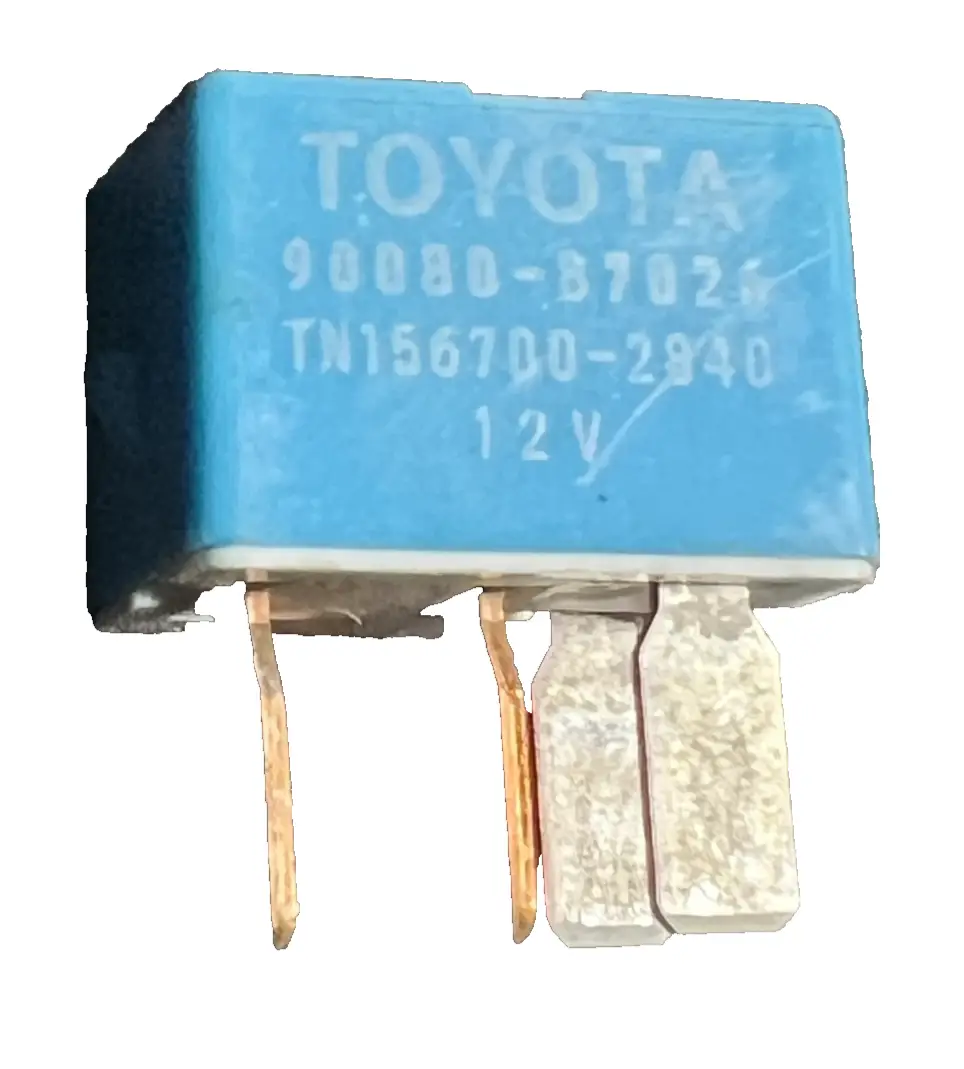 2019-2024 Toyota 4Runner 4 Pin Accessory Power Relay 12V 90080 87026 Blue by Toyota