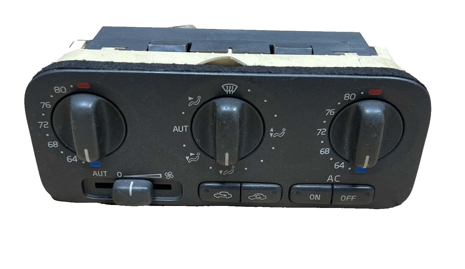 98 99 00 Volvo S70 Automatic AC Heater Temperature Climate Control Panel 9171595