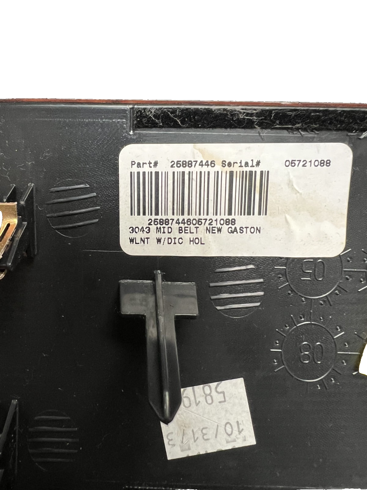 2007-2014 GMC Yukon Center Dash AC Vent Trim OEM 25887446 Woodgrain