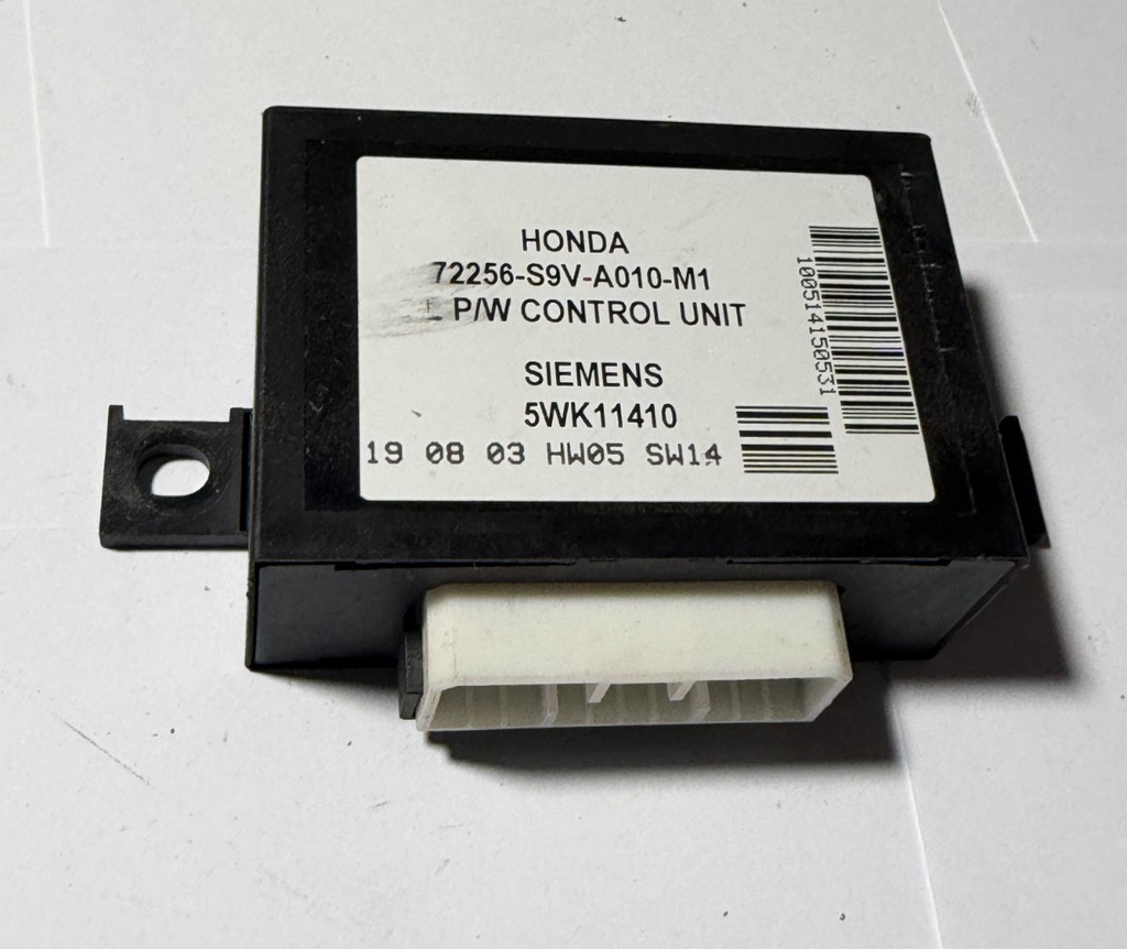 03-08 Honda Pilot Window Control Module LH 72256 S9V A010 M1