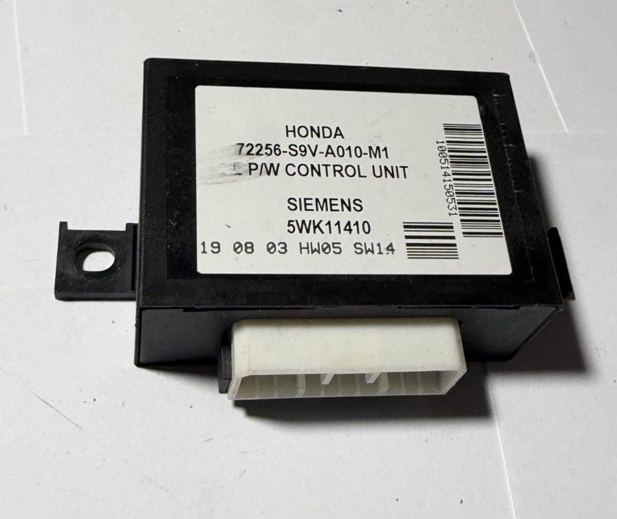 03-08 Honda Pilot Window Control Module LH 72256 S9V A010 M1