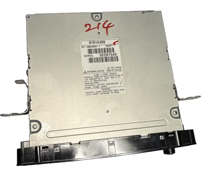 2008-2015 Mitsubishi Evolution X Radio Dislay Screen 8701A408, DY-5MU4R69-T by Mitsubishi
