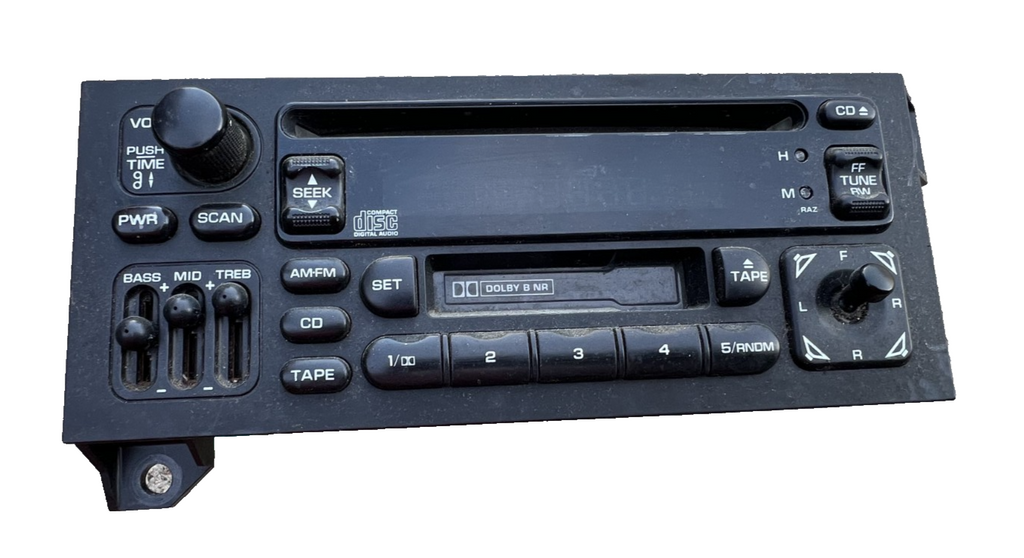 AM FM Radio Cassette CD Player Receiver 04704383AH for 94-03 Jeep Dodge Chrysler