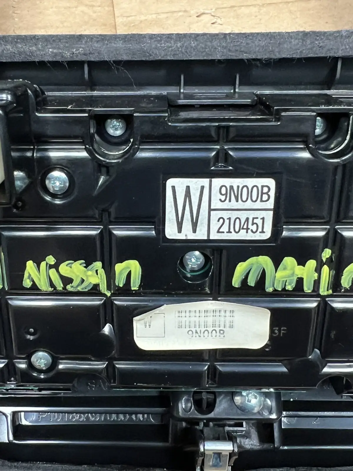 2009-2014 Nissan Maxima Radio Control Panel Bezel Trim OEM 9N00B-210451 by OEM