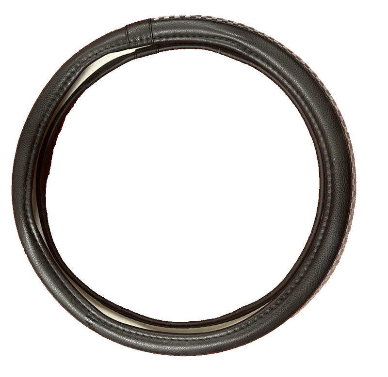 Steering Wheel Cover with Square Pattern for Steering Wheel Protection