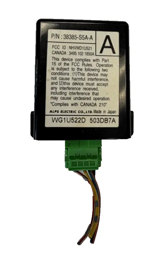01 02 03 04 05 Honda Civic Keyless Entry Receiver Module 38385 S5A A, 503DB7A by Alps