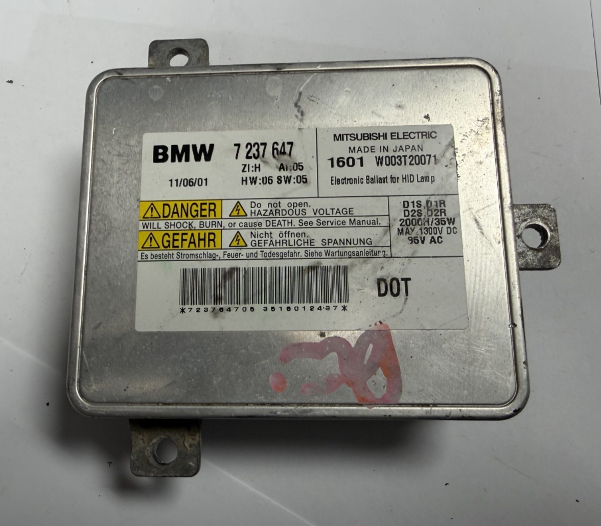 09-12 BMW E90 E91 3 Series Xenon Ballast HID D1S Bulb Control Module 7 237 647