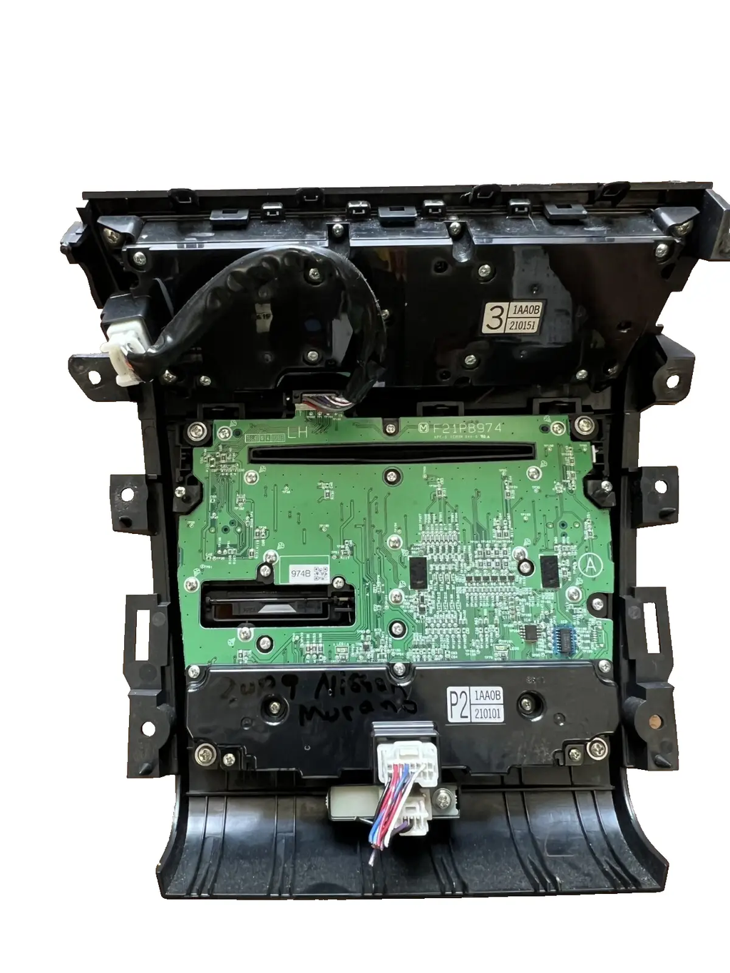 2009-2012 Nissan Murano Radio Climate Nav Control Panel OEM 1AA0B 210151 by Nissan