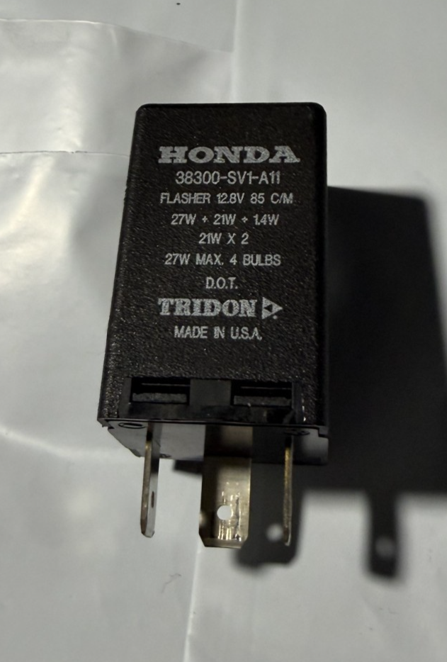 Flasher Hazard Control Relay 38300 SV1 A11 Black fits 96 97 98 99 00 Honda Civic