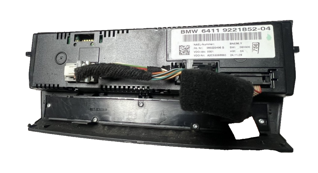 11 BMW 3 Series E90 E92 Temperature Climate Heater Control Panel 9221852