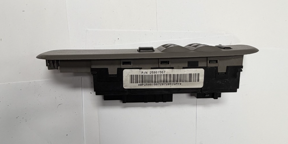2006-2009 GMC Envoy Master Driver Power Window Switch Left Side 25861567 by Unbranded